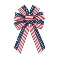 thumbnail image 2 of Fwttom 4Th of July Decorations, Independence Day Bowknot Day Door Hanging Bowknot Decoration Festival Celebration, 2 of 6