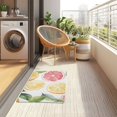 thumbnail image 4 of Yayeee Doormat for Indoor Entrance 32" x 20" Non Slippery Floor Rug, Grapefruit Slices, 4 of 8