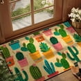 thumbnail image 2 of Door Mat Outdoor Entrance Printed Polyester Non Slip Dirt Resistant Floor Mat 24X16 Inches for Entryway Kitchen Bathroom, 2 of 7