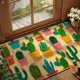 thumbnail image 1 of Baño, Alfombras de baño, 24 x 16 pulgadas, alfombra de entrada, alfombra para el hogar, absorbente, antideslizante, alfombra a prueba de suciedad, alfombra antideslizante para baño, alfombra para dor, 1 of 6