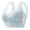Light Blue, variant on Bigersell Bras for Women No Underwire Push up Wireless Bras Strappy Sports Bra Push-up Bra Style B15 Push up Bras for Women Plus Size Back-Smoothing Bra Sports Bras Hook & Eye Bra Closure , Black 36