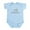 Sky Blue, variant on CafePress - Coilynosprings Body Suit - Baby Light Bodysuit, Size Newborn - 24 Months