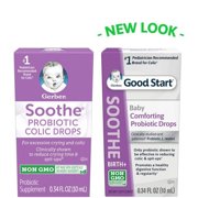 Gerber Soothe Probiotic Supplement Colic Drops, Digestive Health Unisex Infants 0.34 fl. oz. Pack - 1
