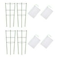 thumbnail image 1 of Climbing Vine Rack Plant Protection Cage Plants Support Reusable 4Pcs Plastic Insect-Proo Reenhouses Drawstring Mesh Net, 1 of 10