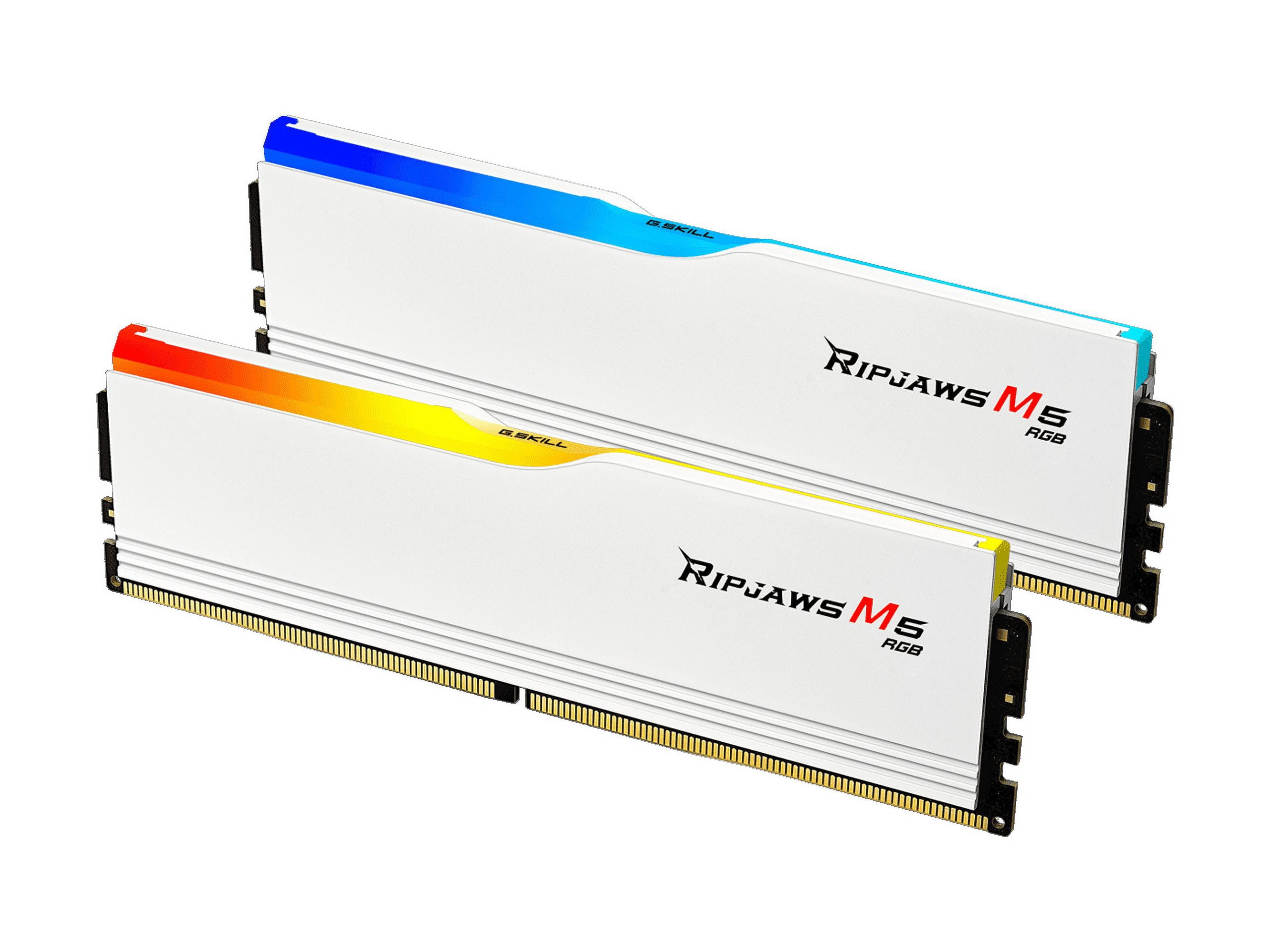 G.SKILL Ripjaws M5 RGB Series 32GB (2 x 16GB) 288-Pin PC RAM DDR5 6800 (PC5 54400) Desktop Memory Model F5-6800J3445G16GX2-RM5RW