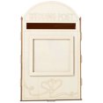 thumbnail image 1 of Wedding Card Box Creative Romantic Wooden Wedding Post Box Wedding Gift Card Box, 1 of 9