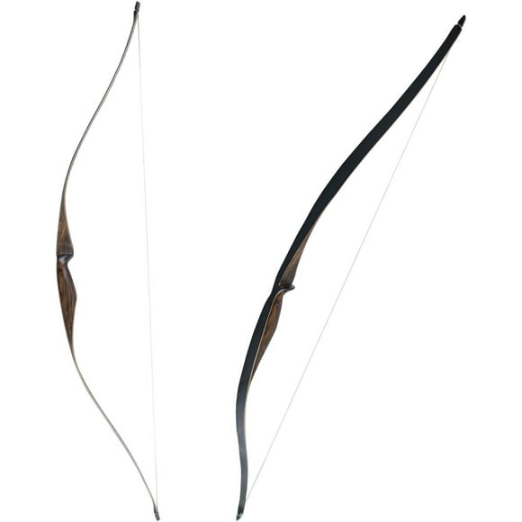 Sparrow 54" Traditional Long Bow 20 25 LBs Draw Weight One-Piece Longbow Recurve BowRight Hands for Beginner Women Tenns