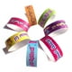 thumbnail image 4 of Pulseras de papel personalizadas para fiestas navideñas, pulseras Tyvek para niños de color dorado fresco, pulsera para eventos con impresión láser, 4 of 4