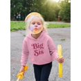 thumbnail image 2 of Big Sis. Hoodie Toddler -Smartprints Designs,  2 Toddler, 2 of 4