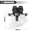 thumbnail image 5 of Tailgate Door Liftgate Lock Actuator Lock Trunk Latch Actuator for Fiat 500 for Abarth Hatchback, 5 of 7