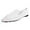 White, variant on uvwlwu Women's Casual On Shoes Breathable Mesh Pointed Toe Flat Comfortable Loafers For Daily Walking Lightweight Soft Sole(Yellow,9)