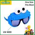 thumbnail image 2 of Gafas de Sol Sun-Staches Cookie Monster UV400 Disfraz, 2 of 4
