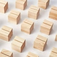 thumbnail image 4 of 60 Piezas de Madera Tarjetero para Nombre de Mesa de Madera Soportes de Número de Mesa de Madera Maciza Tarjeteros para Etiquetas de Nombre, Imágenes, Postales, 4 of 8