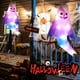 thumbnail image 2 of Scary Light Up Ghost Windsocks Halloween Windsock Patio Adorno Fiesta, 2 of 9