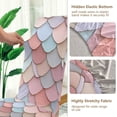 thumbnail image 5 of Yayeee 4 Pack Dining Chair Covers Stretch Parson Chairs Slipcovers Seat Protector, Art Pattern, 5 of 6
