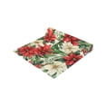 thumbnail image 3 of Christmas Table Runner, Holiday Poinsettia Table Runner, 3 of 5