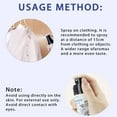 thumbnail image 3 of Desodorante Spray Ropa 100ml | Aroma fresco y duradero para la ropa | Elimina olores y sudor | Fórmula suave y segura | Suave con la tela | Opciones de fragancias de madera de frutas florales |, 3 of 7