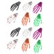 thumbnail image 1 of 12 Uds. Pinzas para el pelo de manos de esqueleto fluorescentes, pinzas para el pelo de mano con calavera, accesorios para el cabello de Halloween para mujer, 1 of 8
