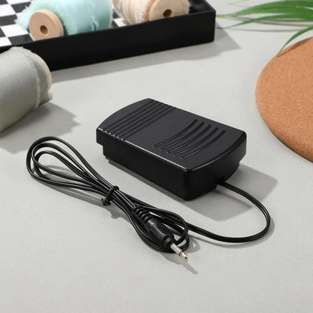 Worgeous Replacement Foot Pedal For Sewing Machine Sturdy Safe Foot Control Power Cord Household Sewing Accessory