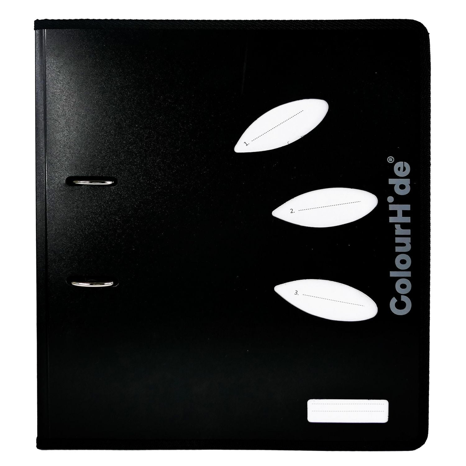 Hilroy 1" Black Zipper Binder, Zipper Binder