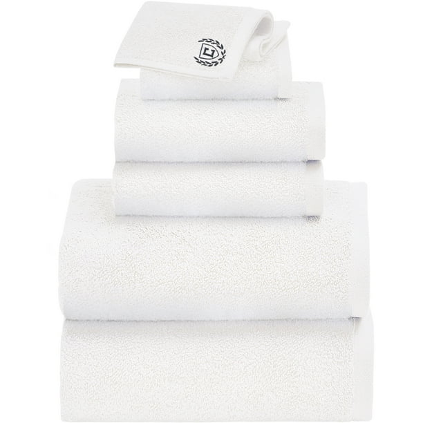 Chaps Bath Towels 6-Piece Sets for Bathroom - Ring Spun Cotton Towel ...