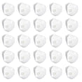 thumbnail image 2 of Breathable Dust Face Mask with Valve , Comfortable Safety Respirator for Work, Allergies & Lawn & Garden Care White, 2 of 6