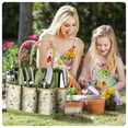 thumbnail image 2 of 9-Piece Heavy Duty Gardening Tool Set with Fashion Organizer Handbag - Rust-Proof, Ideal Gift for Women, 2 of 7