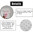 thumbnail image 6 of 4PCS Elegant African American Woman Shower Curtain Set, Pink Floral Eiffel Tower High Heels Positive Quotes Sexy Afro Black Girl Melanin Queen Fashion Bathroom Decor, Non-slip Bath Mat, 6 of 7