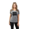 thumbnail image 2 of Thread Tank Home Roots State Wyoming WY Women's Relaxed V-Neck T-Shirt Tee Heather Grey 2X-Large, 2 of 4