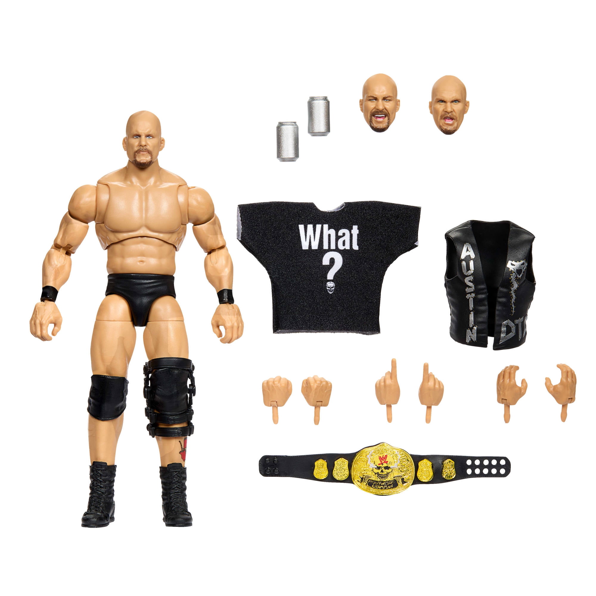 WWE STONE COLD フィギュア WWE Ultimate Edition Stone Cold Steve Austin Wrestler Toy with