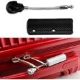 thumbnail image 3 of HUGFEGWE Password Lock, Suitcase Lock Wire Rope Customs Password Skull Lock,Suitable for Suitcases, Backpacks, Computer Cases and Most Belongings (Black) U2536-0959, 3 of 9