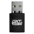 thumbnail image 1 of DXT Adaptador WiFi USB Mini 600Mbps 2.4G/5G Doble Banda Inalambrico Windows/MacOs/Linux NDXTAD2BK, 1 of 6