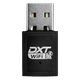 thumbnail image 1 of DXT Adaptador WiFi USB Mini 600Mbps 2.4G/5G Doble Banda Inalambrico Windows/MacOs/Linux NDXTAD2BK, 1 of 6