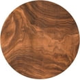 thumbnail image 2 of Round Fitted Tablecloth,Walnut Wood Texture, Elastic Edged Table Cover, Outdoor & Indoor, Picnic, Patio, Lodge Party Decor Present, Tablecloth Size 50"(Fit for 38.2"-42.1" Table), 2 of 4