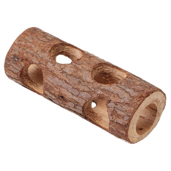 Wood Hamster Tunnel Hamster Wood Hideout Hamster Hide Tunnel Hamster Toy Guinea Pig Hideout