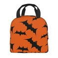 thumbnail image 4 of ZICANCN Insulated Lunch Bag for Women Men, Bats Flying Cute Horror Reusable Cute Lunch Bags for Picnic School Work Office, 4 of 8