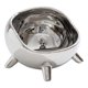 thumbnail image 1 of Cat Bowl Proper Height Mirror Safety Ceramic Stable Large Capacity Pet Bowl for Cats Dogs Pets Silver Large (600ml), 1 of 1