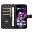 thumbnail image 4 of Phone Case for Motorola MOTO G54 5G Magnetic PU Leather Card Slots Durable Wallet Cover, 4 of 5