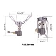 thumbnail image 6 of Outdoor Gas Stove Camping Burner Portable Mini Titanium Stove Survival Furnace, 6 of 8