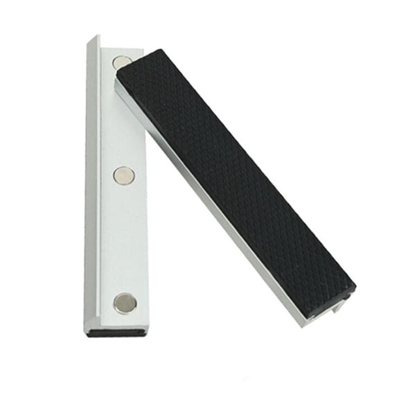 2pcs 3-8 Inch Soft Pad Jaw Rubber For Metal Vise Bench Machine Tools