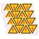 thumbnail image 1 of BRIGHTFUFU 4 Uds. Pegatinas adhesivas con símbolo de peligro, pegatinas de peligro eléctrico, señales de seguridad de advertencia, 1 of 7