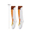 thumbnail image 4 of Calcetines Patrón divertido de patas de pollo - Accesorios de cosplay de animales (Costura L) Blanco Sywqhk Para Estrenar, 4 of 9