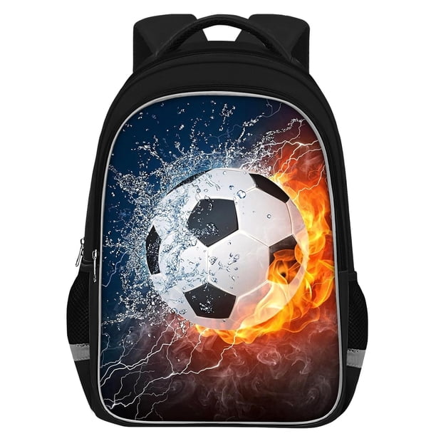 Mochila escolar TILYTADLY Soccer Boys 44x14x30 cm