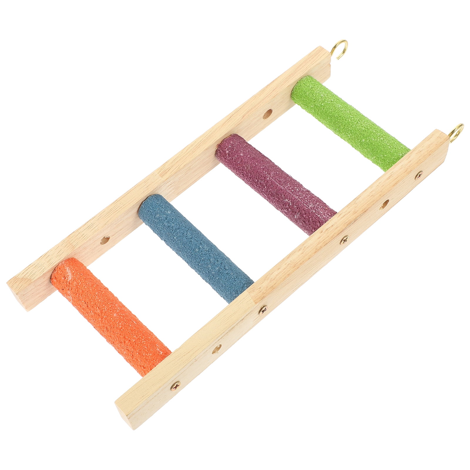FOMIYES Bird Cage Ladders Plastic Simple Design 1 Set for Small Pets