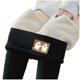 thumbnail image 5 of Moda Casual mujer Span señoras Leggings cintura alta mantener caliente pantalones largos Pompotops  ulkah943102, 5 of 8