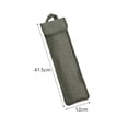 thumbnail image 4 of GARENDE Outdoor Camping Tent Stakes Bag Portable Container Tent Pegs Pouch for Wind Rope Green 40cm, 4 of 9