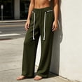 thumbnail image 4 of Womens Joggers Womens Jogging Pants Casual Sweatpants With Pocket Elastic Waist Pants for Workout Running Army Green Xl, 4 of 8