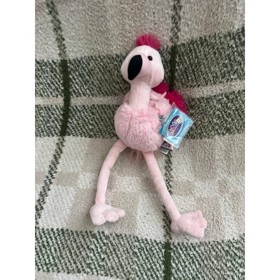 Ganz Webkinz - Fancy Flamingo (New With Sealed Webkinz Code) (BONUS 1 WEBKINZ SEALED CODE)