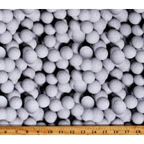 Cotton Volleyball Sports Volleyballs Allover Bump Set Spike White Cotton Fabric Print by the Yard (120936)