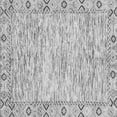 thumbnail image 1 of Ahgly Company Indoor Square Abstract Gray Modern Area Rugs, 6' Square, 1 of 4
